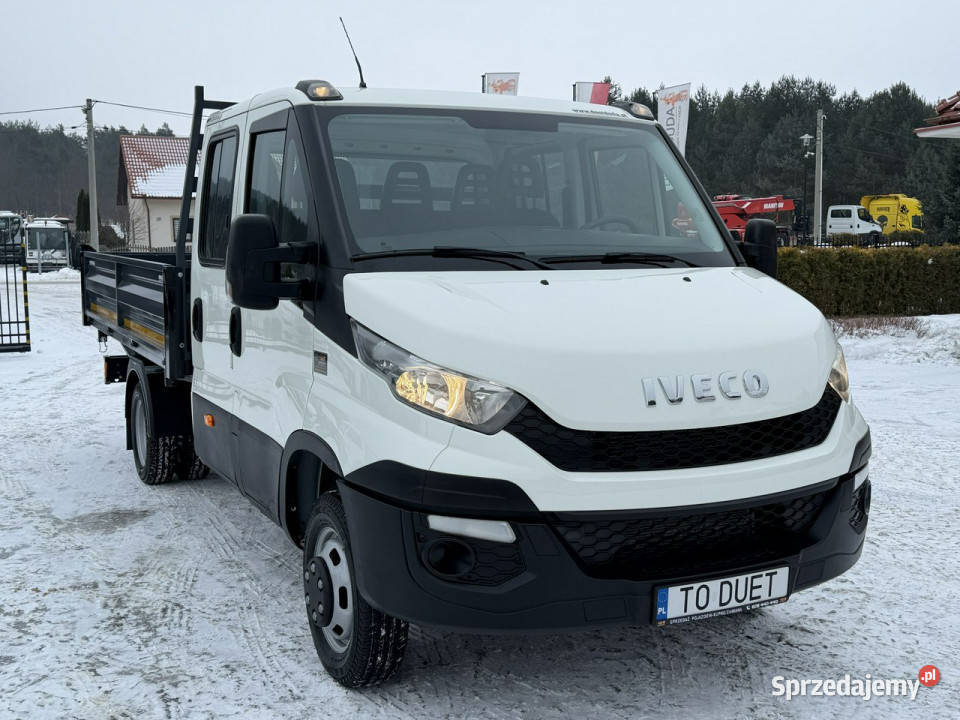 Iveco Daily 35C15 Brygadówka Doka 6 osób KatB wielofunkcyjna kierownica świętokrzyskie Widełki sprzedam