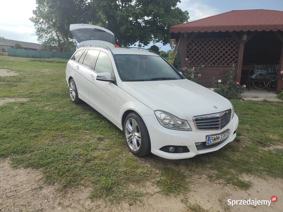 Mercedes Benz C Klasa Avangarde W204 22cdi 170 elektrycznie ustawiane fotele Szepietowo