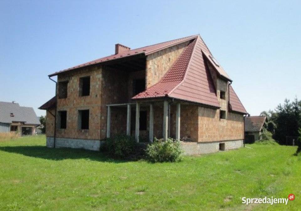 Dom 200m2 w Jaśle stan surowy Sprzedaż Nieruchomości Jasło