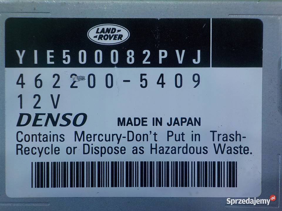 LAND ROVER DISCOVERY III 3 07r 5D wyswietlacz osobowe Panele sterowania, przełączniki mazowieckie sprzedam