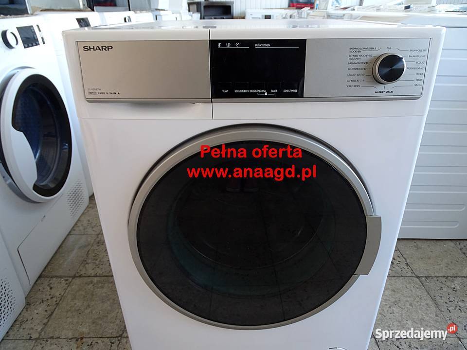 Pralkosuszarka SHARP ESHDB87WDE A 86 GWARANCJA Goleniów