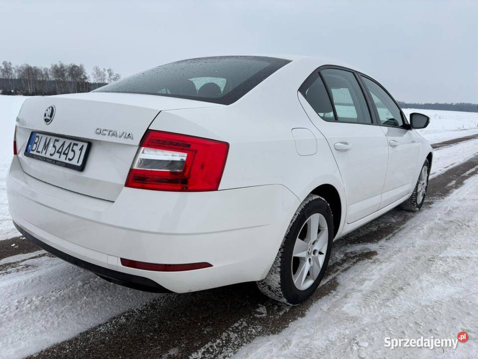 Skoda Octavia 3 FL Polski Salon Bezwypadkowa elektryczne lusterka podlaskie Łomża