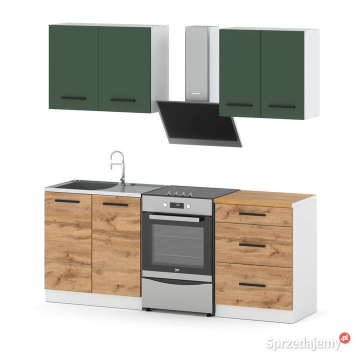 Zestaw kuchenny nowoczesny modułowy 2m biały Elbląg