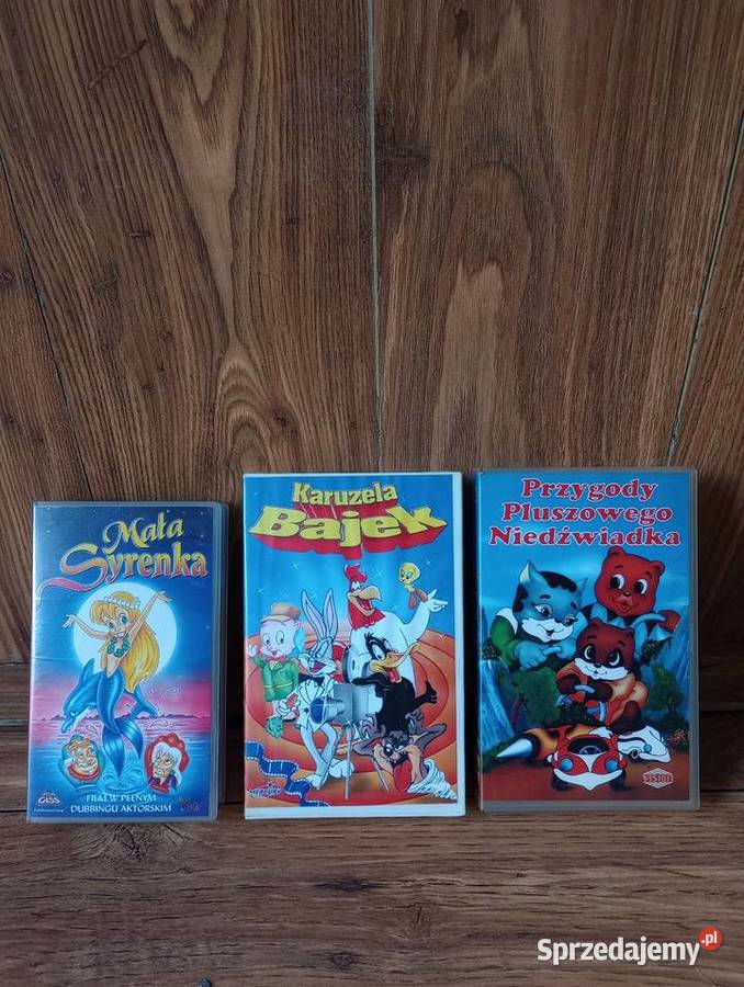 Kasety VHS bajki Piekary Śląskie
