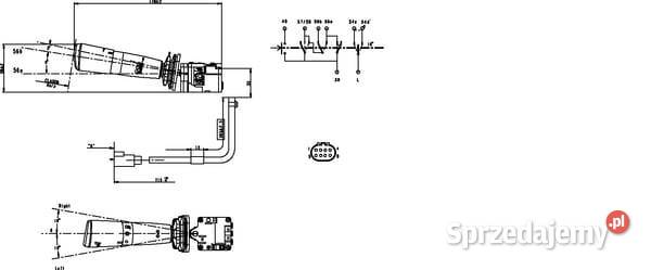 Przełącznik wielofunkcyjny 0107520500 Kamionna