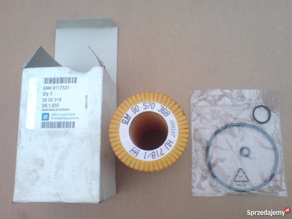 Filtr oleju Diesel 20 22 Astra G Omega B Vectra ON Filtry zachodniopomorskie sprzedam