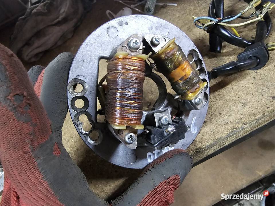 Yamaha DT 80 lc2 iskrownik stojan uzwojenie Jelenia Góra
