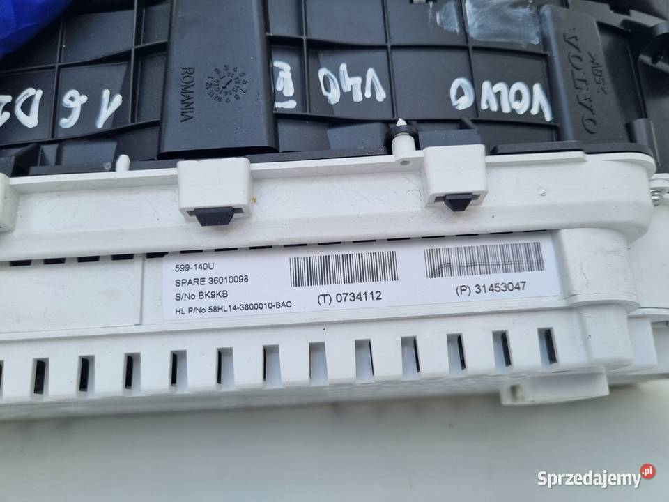 Volvo V40 II Diesel LICZNIK ZEGARY TFT Europa Wyposażenie wnętrza Janów