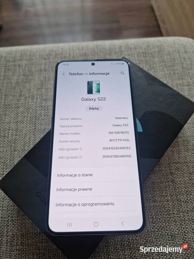 Samsung Galaxy S22 Piękny Zielony kolor w super Samsung Daleszyce