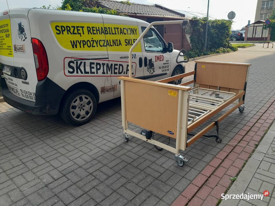Łóżko Rehabilitacyjne Elektryczne na pilota Warszawa