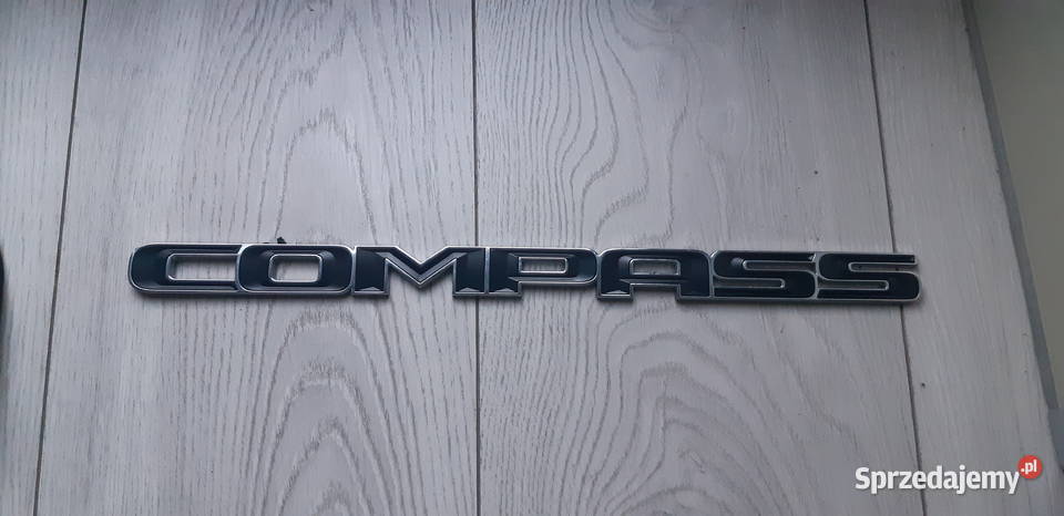 JEEP COMPASS EMBLEMAT ZNACZEK NAPIS małopolskie