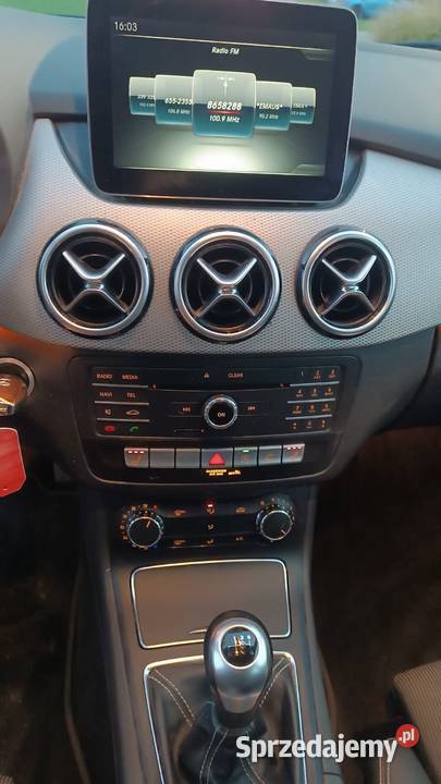 Mercedes BKlasa LIFT 16benzyna NAVI Klima Alu