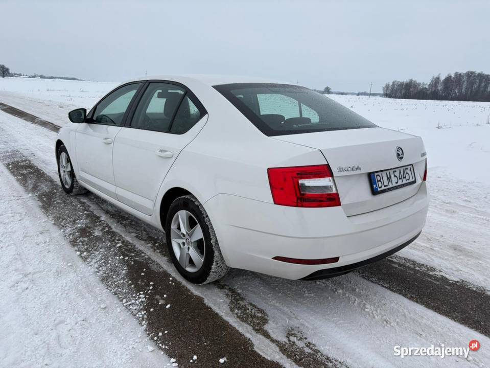 Skoda Octavia 3 FL Polski Salon Bezwypadkowa biały podlaskie Łomża