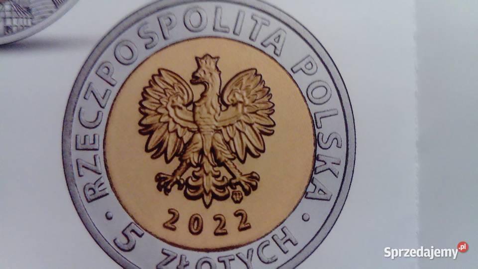 Moneta 5 2022 r Zamek w Mosznej wielkopolskie Mosina