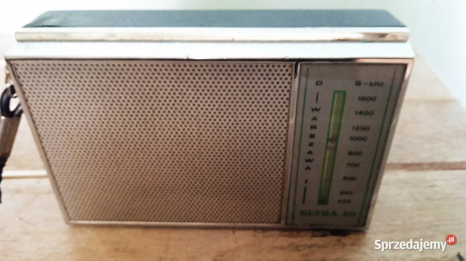 Kolekcjonerskie radio tranzystorowe z czasów PRL Kraków