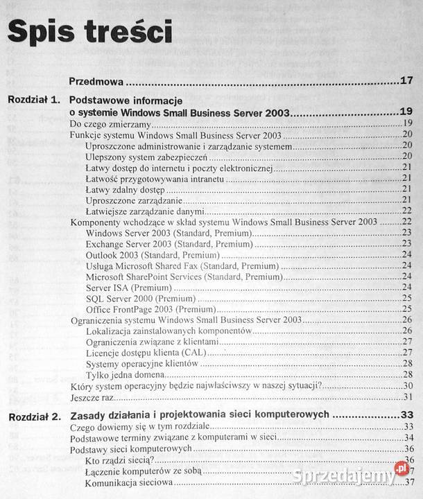Windows Small Business Server 2003 Susan lubelskie Chełm sprzedam