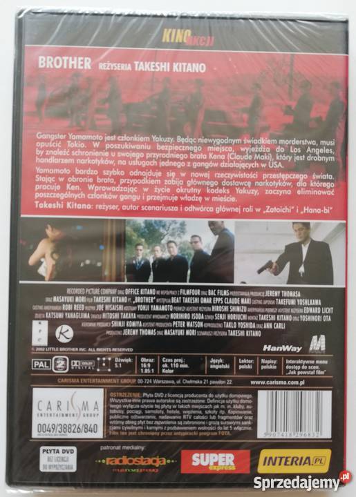 Brother reż Takeshi Kitano łódzkie Łódź