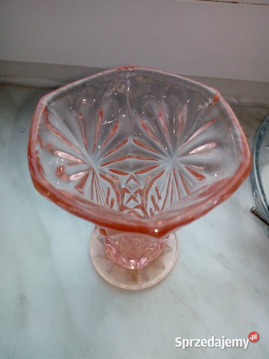 Wazonik Ząbkowice różowy Choszczno sprzedam