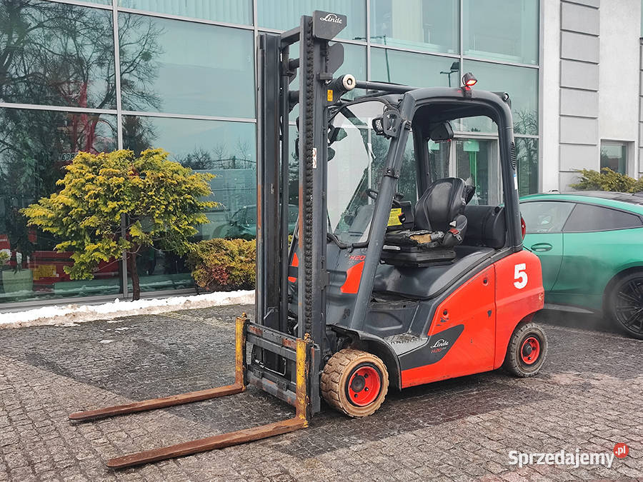 Wózek widłowy Linde H20T01 duplex 385 m LPG 2 Kęty sprzedam