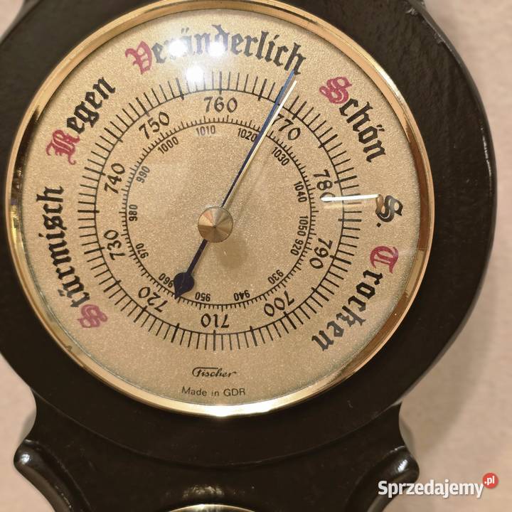 Stacja pogody wisząca Fischer Antyki, Sztuka, Kolekcje Gdańsk