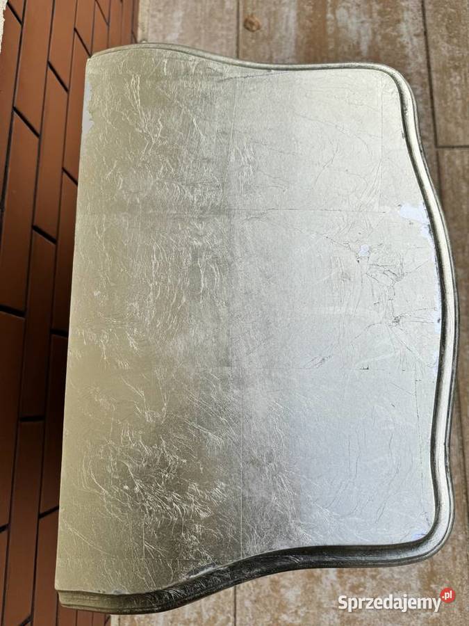 Szafka z szufladami srebrna nocna glamour stolik Garwolin