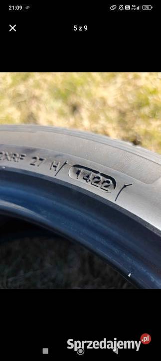 Komplet opon letnich Hankook Ventus S1 Niepruszewo sprzedam