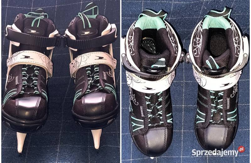 Łyżwy hokejowe Crane regulowane rozmiar 33 do 36 Piotrków Trybunalski sprzedam