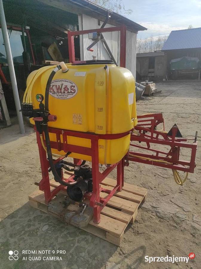 Opryskiwacz Kwas 400l 12m lance Zawieszane Tarłów