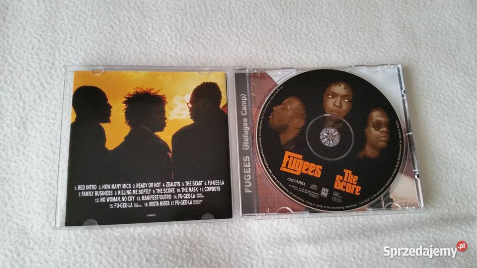 Fugees The Score 1996 Sony Music CD rap/hip-hop Puławy
