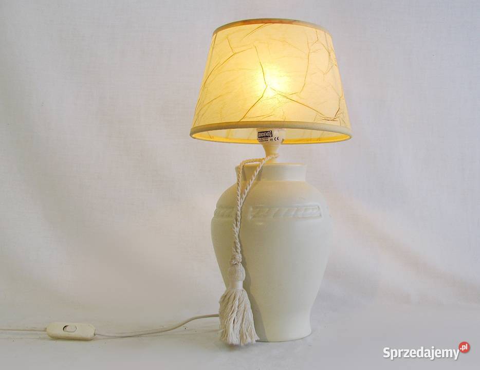 Lampka nocna ceramiczna Beczułka III