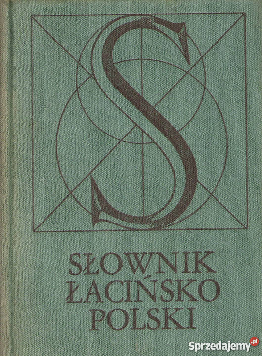 Słownik łacińsko polski Rok wydania 1977