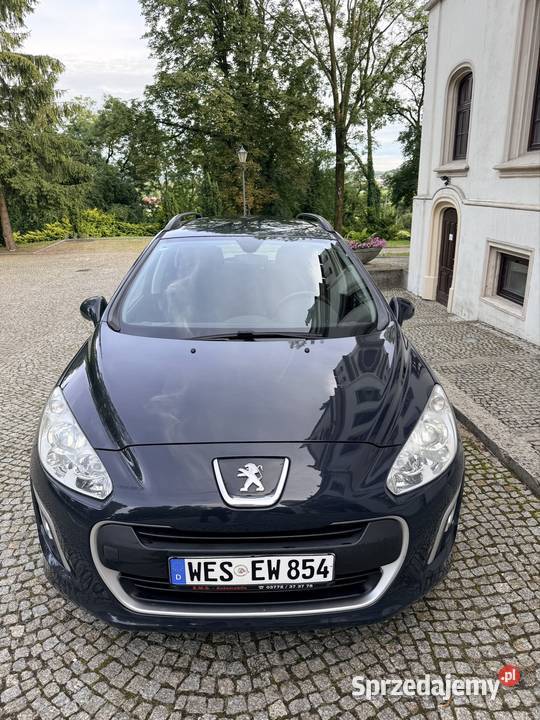 Peugeot 308 SW 16 HDI 92 2012 Świeżo sprowadzony ESP 308 Jasło