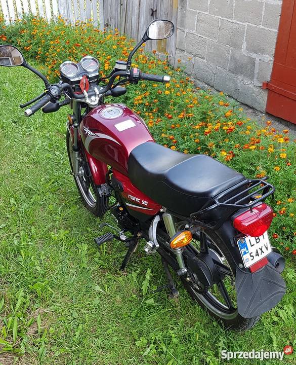 Motorower Zipp Manic 50 mały przebieg Zipp