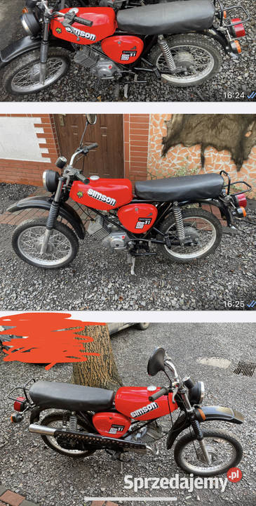 Simson S51 Wszystkie Części Silnik koła bak Szprotawa