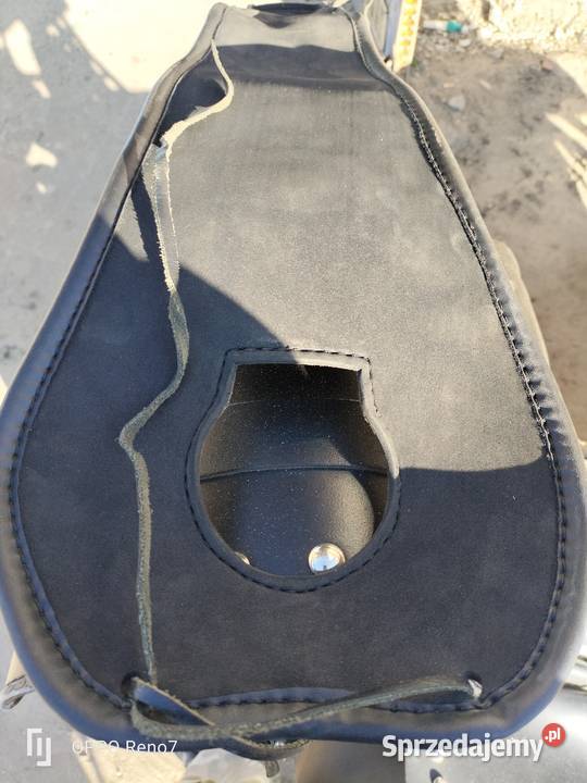 Kawasaki WN 750 skórzany pas na bak krawat Łubno