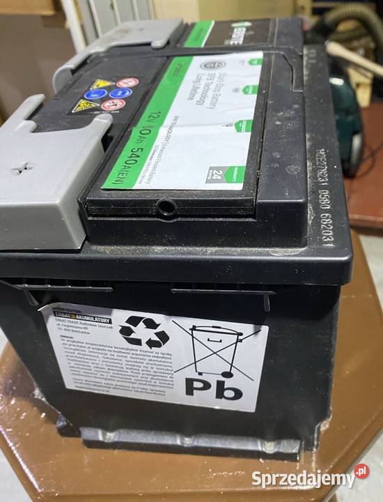 akumulator ERSTE EFB 12V 60Ah 540A F260V Układ elektryczny, zapłon łódzkie Bełchatów