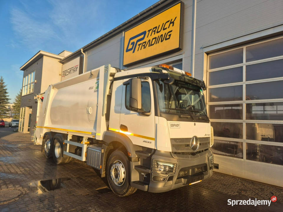 śmieciarki Mercedes Actros 2633 śmieciarka Farid ESP Sokołów