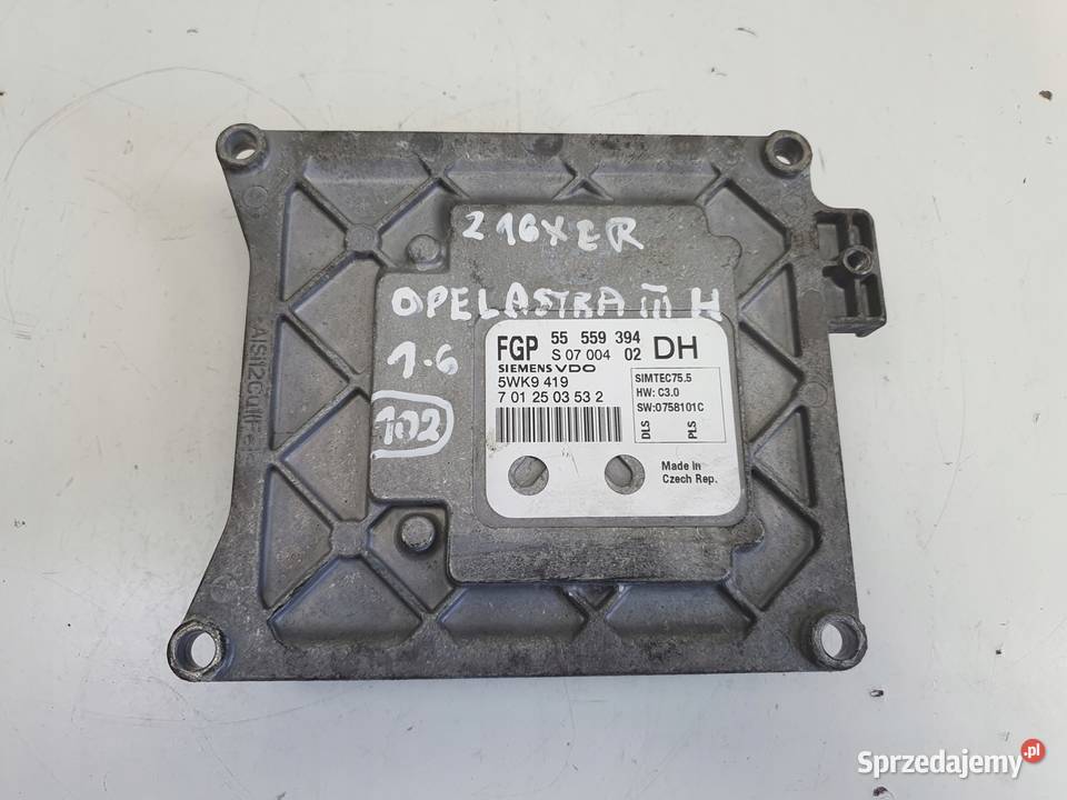 Opel Astra III H 16 16V STEROWNIK SILNIKA Rudka