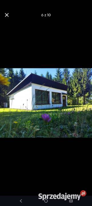 Dom budynek z działką Bieszczady piękna okolica Brelików