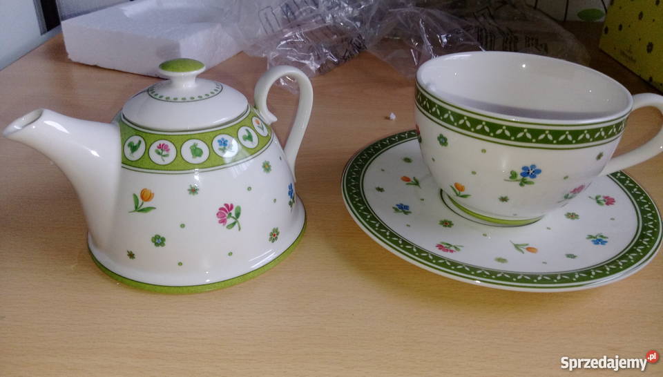 VILLEROY BOCH zestaw do herbaty czajniczek śląskie Piekary Śląskie