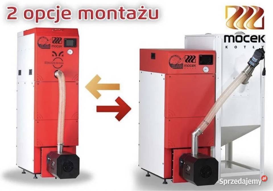 Kocioł na pellet drewno Moceko 25kW piec na Miechów