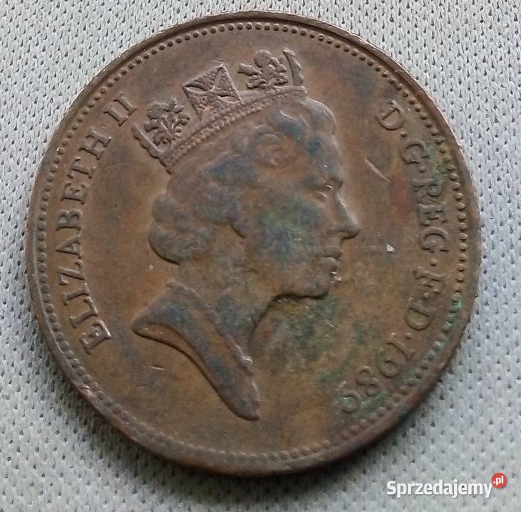 WIELKA BRYTANIATWO PENCE1989 r