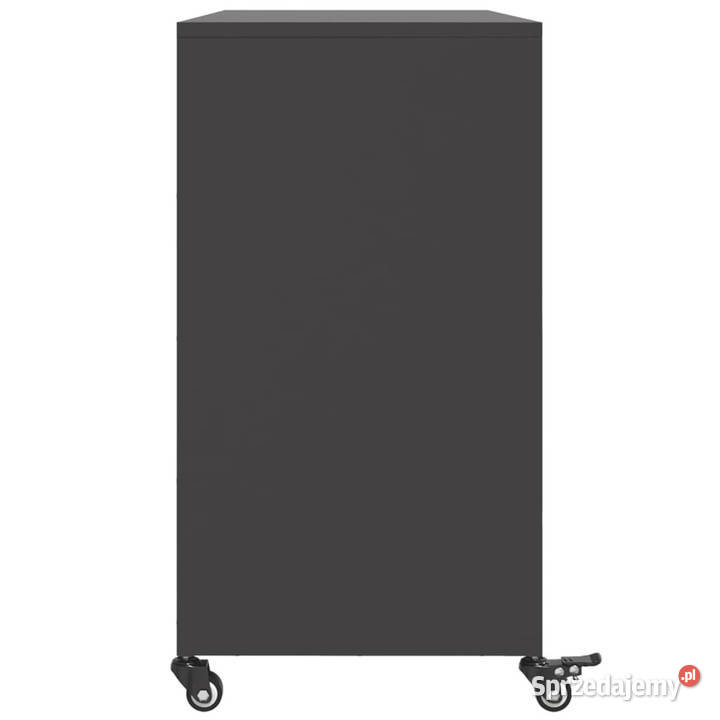Szafka czarna 1005x39x72 stal WM846740 Warszawa