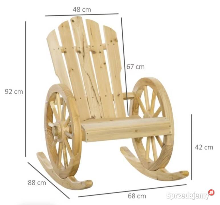 Krzesło bujane ogrodowe Nowy Sącz sprzedam