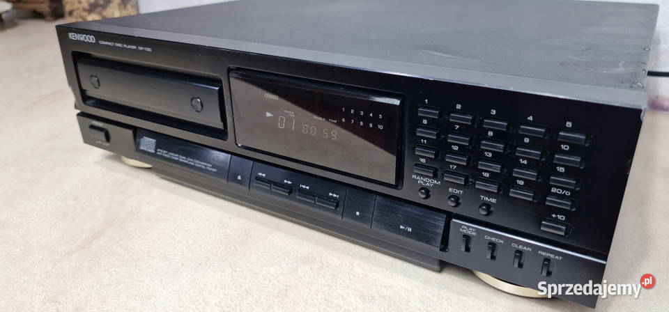 odtwarzacz kompaktowy CD player Kenwood DP 730 Elektronika Międzychód