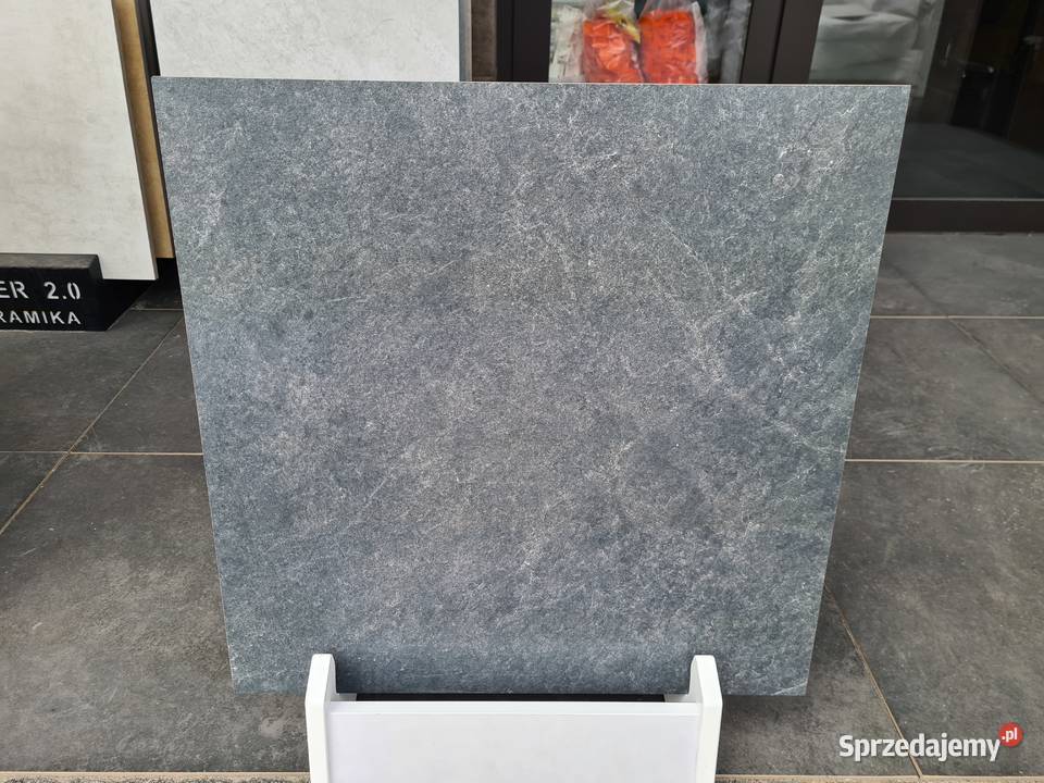 PŁYTKA GRES SLATE ANTRACITE SUGAR PÓŁPOLER 60X60