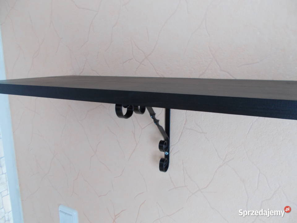 Półka drewniana sosna czarna dowolny wymiar nowa śląskie Ruda Śląska