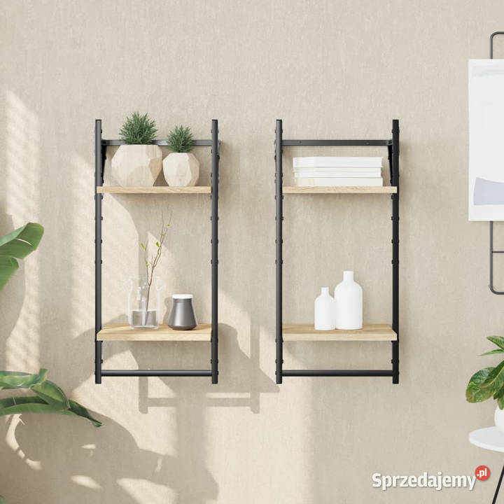 2poziomowe półki z drążkami 2 sonoma 30x25x65 mazowieckie Warszawa
