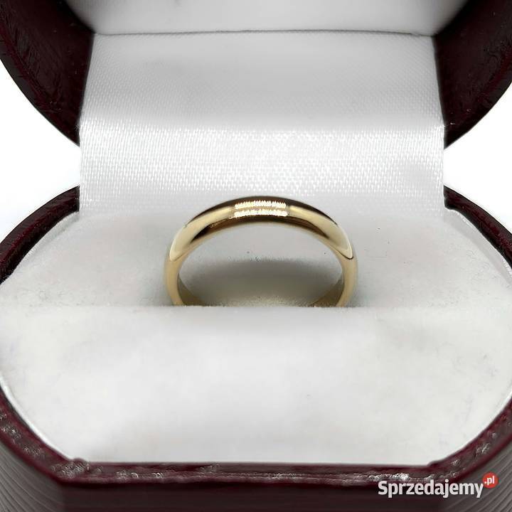 Złota Obrączka Próby 585 290g Rozmiar 11 złoto Obrączki Elbląg