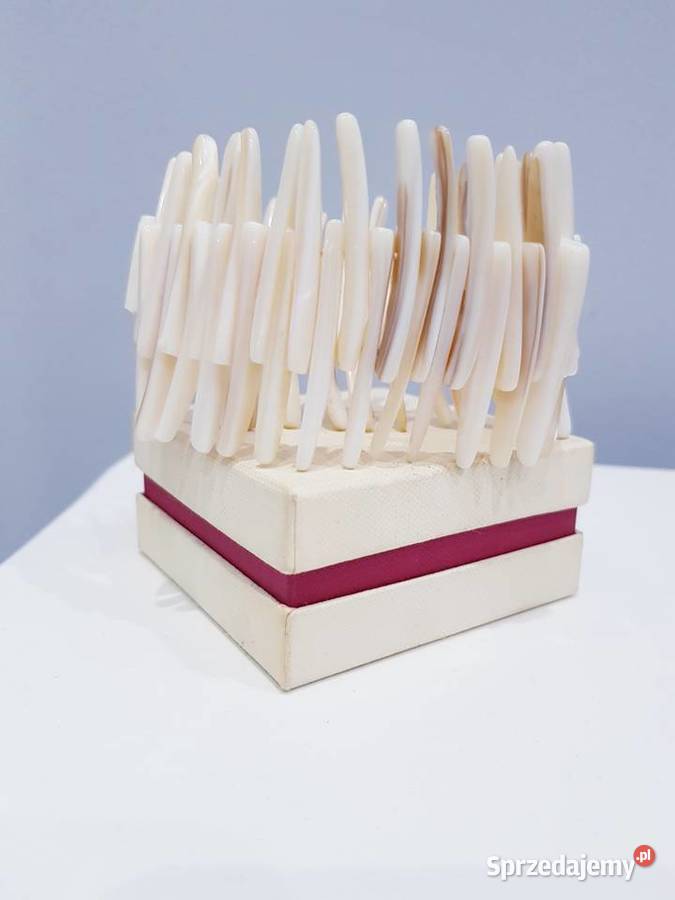 Beżowobrązowa bransoletka z masy perłowej Zegarki i Biżuteria śląskie Dąbrowa Górnicza sprzedam